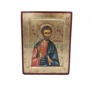 Αγιος Ιούδας Θαδδαίος ΛΙΘΟΓΡΑΦΙΑ & ΧΡΥΣΟ Εκκλησιαστικα Ειδη - melissokeri.gr